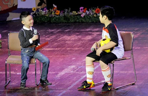 Sân chơi cho các em nhỏ muốn làm MC