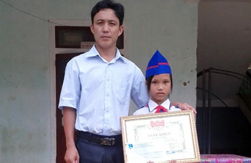 Nữ “anh hùng” 10 tuổi