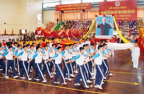 Khai mạc Đại hội TDTT quận Cầu Giấy lần thứ IV