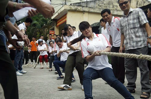 Ngày vui của tinh thần thể thao, đồng đội 