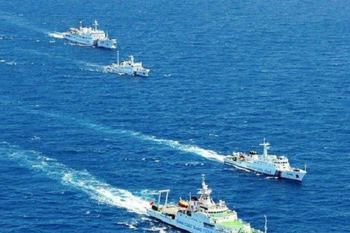 Trung Quốc điều 3 tàu hải cảnh quần thảo Senkaku/Điếu Ngư, thách thức Mỹ-Nhật