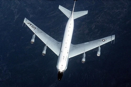 [ẢNH] Mỹ điều máy bay C-135S chuyên ‘đánh hơi’ tên lửa và hạt nhân tới, bán đảo Triều Tiên lại sẽ nóng?