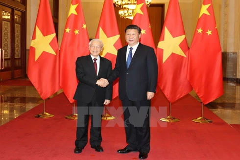 Trung Quốc tổ chức lễ đón trọng thể Tổng Bí thư Nguyễn Phú Trọng