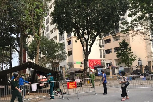 Cận cảnh bên trong khu cách ly tập trung Pháp Vân - Tứ Hiệp