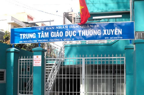 1.600 chỉ tiêu lớp 10 tại trung tâm giáo dục thường xuyên