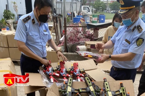 Phát hiện hơn 500 sản phẩm đồ chơi trẻ em mang tính bạo lực