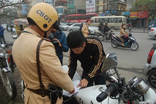 Kết nối dữ liệu hình ảnh, phạt “nóng” các lái xe vi phạm