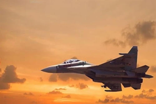 Máy bay tiêm kích Su-30MK2 mất liên lạc trong khi bay huấn luyện