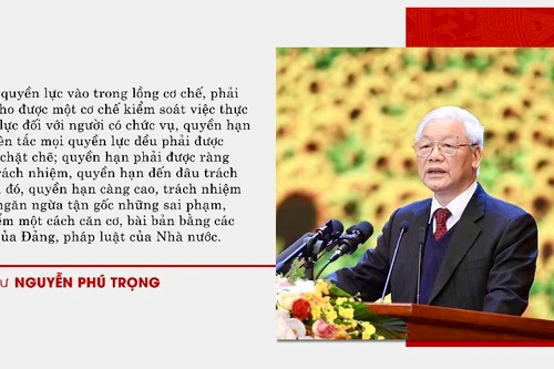 Phòng, chống tham nhũng, tiêu cực dưới ánh sáng tư tưởng Hồ Chí Minh (3): Xây dựng thiết chế pháp lý hữu hiệu kiểm soát quyền lực 