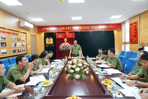 Dấu ấn công tác tham mưu, góp phần bảo vệ Thủ đô bình yên 