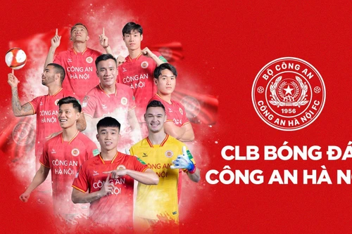 Cổ động viên đặc biệt của Câu lạc bộ Công an Hà Nội 