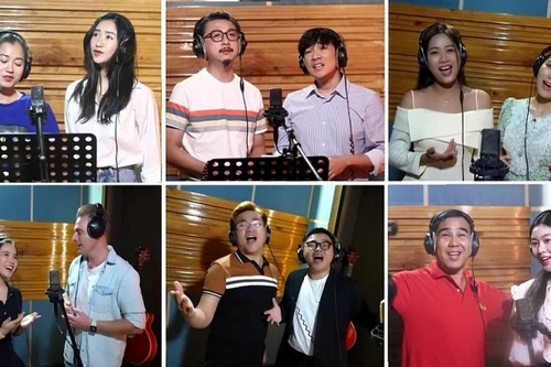 Dàn nghệ sĩ nổi tiếng tham gia MV “Mái ấm gia đình Việt” 