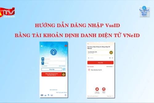 Hướng dẫn đăng nhập ứng dụng VssID bằng tài khoản VNeID