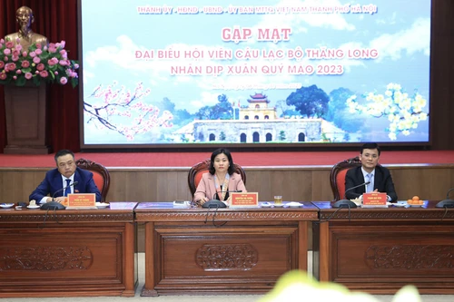 Đóng góp công sức, trí tuệ, kinh nghiệm để xây dựng Thủ đô