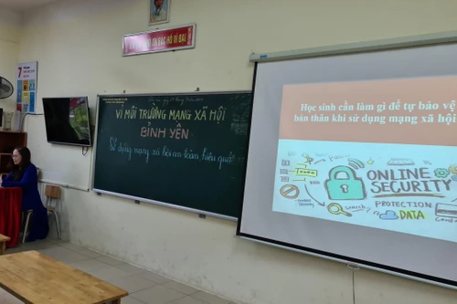 Sáng tạo, linh hoạt triển khai mô hình “Vì môi trường mạng xã hội bình yên”