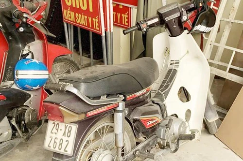 Công an huyện Hoài Đức thông báo tìm chủ sở hữu xe máy