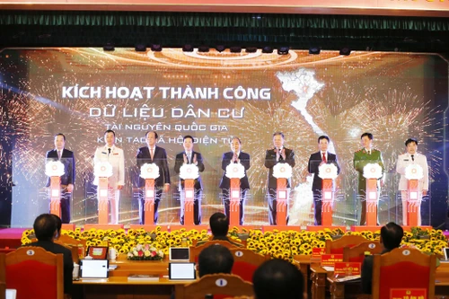 Khai trương, vận hành Trung tâm Cơ sở dữ liệu quốc gia về dân cư