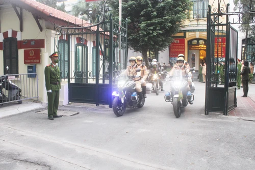 Giám đốc Công an thành phố Hà Nội phát lệnh ra quân thực hiện cao điểm tấn công trấn áp tội phạm 