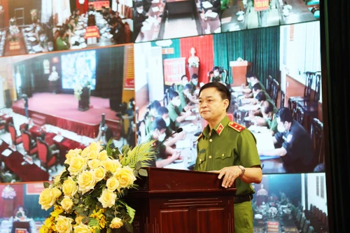 Toàn lực lượng Cảnh sát cơ động ra quân bảo đảm an ninh trật tự ngày bầu cử