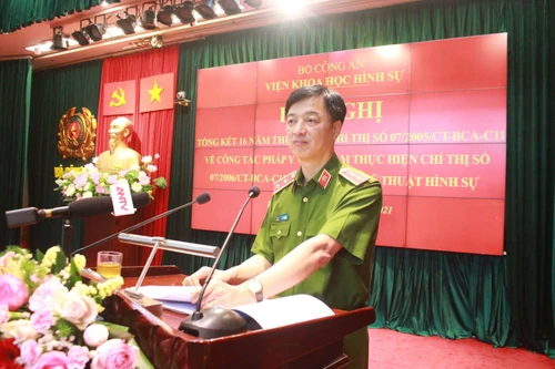 Nhận thức rõ vai trò của công tác kỹ thuật hình sự và pháp y CAND