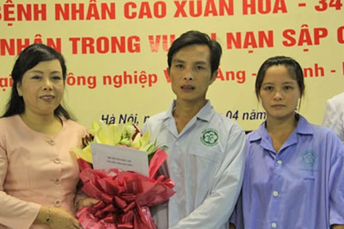 Bệnh nhân vụ sập giàn giáo Formosa xuất viện