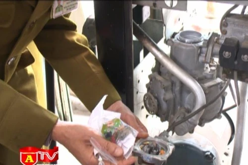 Phát hiện cây xăng gắn chíp gian lận