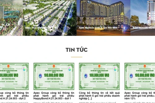 Doanh nghiệp “họ” Apec liên tục nhận “trát phạt”, cổ phiếu thi nhau giảm sàn