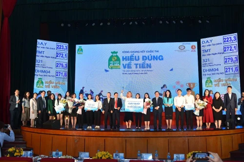 Chung kết cuộc thi “Hiểu đúng về tiền 2021”