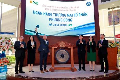 Cổ phiếu OCB chính thức niêm yết trên HoSE