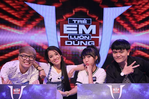 Trịnh Tú Trung, Duy Khánh, Diệu Nhi “làm loạn” game show truyền hình
