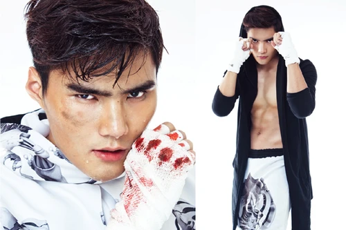 Quang Hùng cực nam tính với hình ảnh võ sĩ boxing