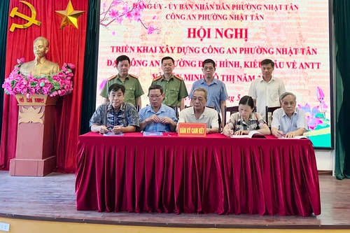 Nỗ lực trong từng nhiệm vụ xây dựng “Công an phường kiểu mẫu về an ninh trật tự”