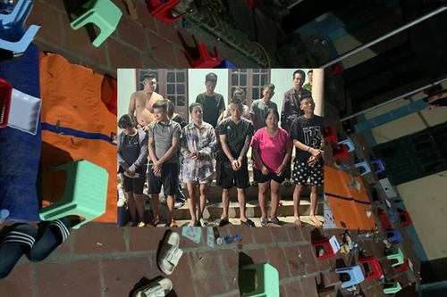 Triệt phá sới bạc cực “khủng” trong ngôi nhà hoang