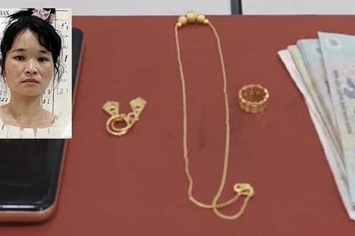 Một phụ nữ vờ mua vàng để trộm cắp tài sản
