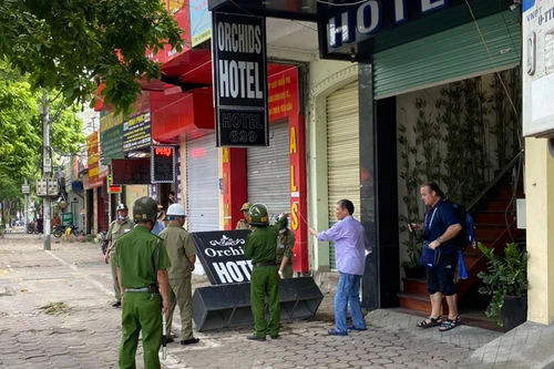 Công an Thanh Trì kiên quyết lập lại trật tự văn minh đô thị