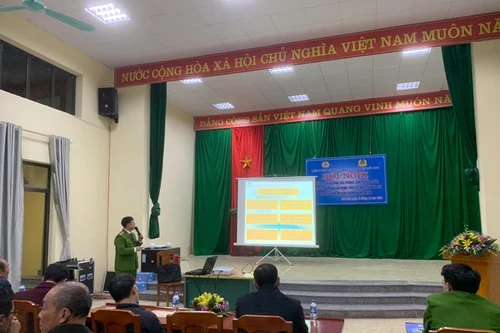 Đề phòng cháy, nổ khu nhà trọ tại thị trấn Quang Minh