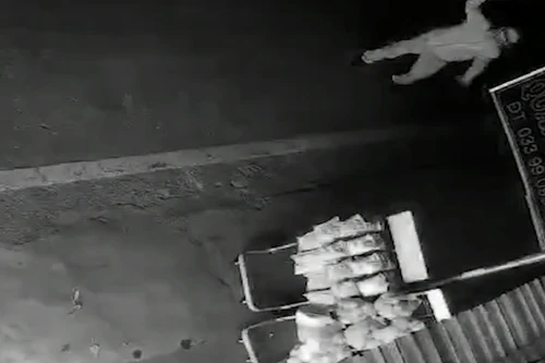 Đang truy bắt đối tượng ném 'bom xăng' vào cửa hàng tạp hóa làm một người bị bỏng