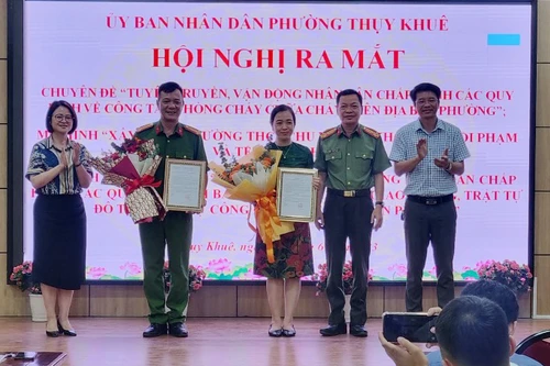 Xây dựng khu dân cư, trường học an toàn, không có tệ nạn xã hội