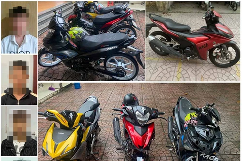 Khởi tố bị can nhóm đối tượng đua xe trái phép