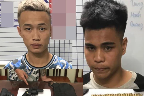 Phát hiện súng và đạn trong phòng trọ của đối tượng ném chất bẩn vào nhà dân 