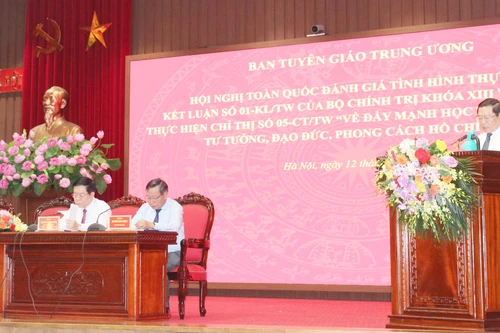 Học tập Bác từ những công việc thiết thực hằng ngày, gắn với chức trách, nhiệm vụ được giao