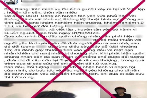 Xử lý trường hợp đăng thông tin sai sự thật