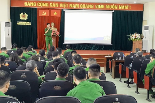 Đánh giá, củng cố nâng cao trình độ Cảnh sát khu vực