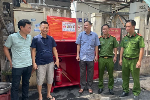 Nhiều kết quả tích cực từ mô hình “Công an phường điển hình, kiểu mẫu” ở Phú Thượng