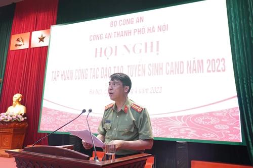 Công tác đào tạo, tuyển sinh đáp ứng mục tiêu, yêu cầu xây dựng lực lượng CAND 