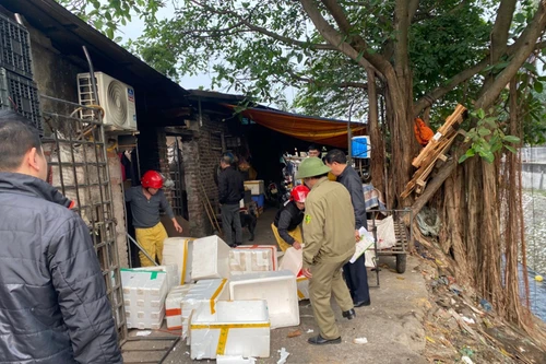 Công an huyện Thanh Trì thông báo tìm chủ số hàng hóa