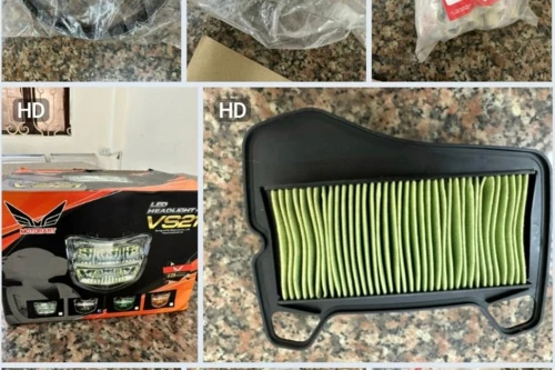 Triệt phá nhiều dường dây buôn bán phụ tùng nhái hãng Honda