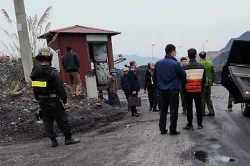 Khám xét mỏ than Bố Hạ, tỉnh Bắc Giang