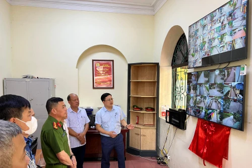 Kích hoạt hơn 64 "mắt thần", tăng cường đảm bảo an ninh trật tự ở huyện Thanh Trì