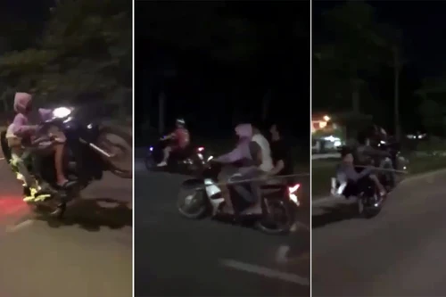 Xử lý nhóm mang dao phóng lợn náo loạn đường phố ở Bắc Ninh